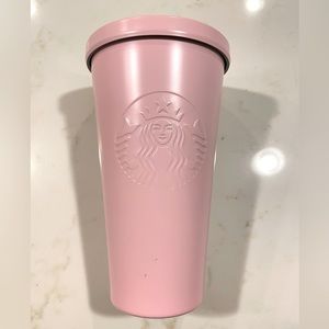 Pastel Pink Starbucks Tumbler